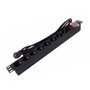 Phasak BNS 1520 Regleta 19 pulg. con interruptor, 8 tomas Schuko y cable de 3m, negro