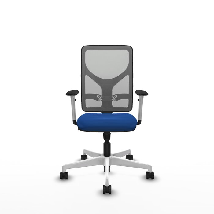 PIQUERAS Y CRESPO Silla de oficina Motilla con mecanismo Sincro, Azul y Gris PIQUERAS Y CRESPO Silla de oficina Motilla con mecanismo Sincro, Azul y Gris