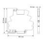 Weidmüller TRZ 24VDC Relaiskoppler 1CO 6A 1122880000
