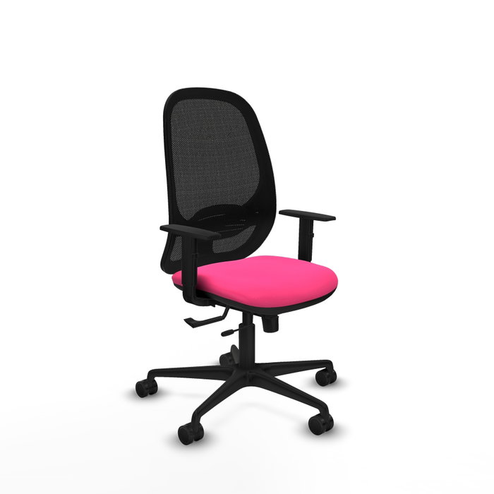 PIQUERAS Y CRESPO Silla de oficina Cilanco Rosa con mecanismo Sincro/Traslack PIQUERAS Y CRESPO Silla de oficina Cilanco Rosa con mecanismo Sincro/Traslack