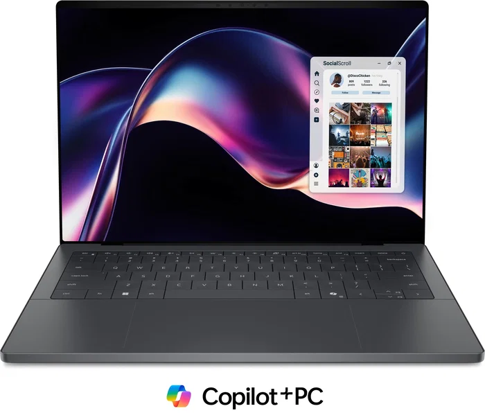 Dell XPS 14 DA14260 UX7-358H, 32 GB RAM, 1 TB SSD, Pantalla Táctil OLED 2.8K
