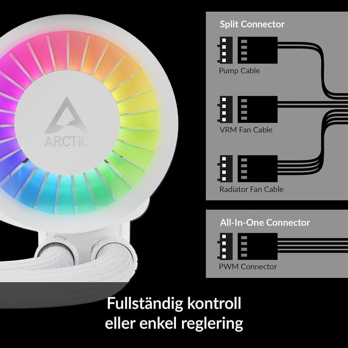 Arctic Liquid Freezer III 280 A-RGB Blanco Arctic Liquid Freezer III 280 A-RGB Blanco