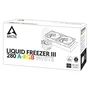 Arctic Liquid Freezer III 280 A-RGB Refrigeración Líquida AIO 280mm, 2 Ventiladores de 140mm Blanco, PWM, Intel LGA1851/1700, AMD AM4/AM5, Sistema de Refrigeración para CPU