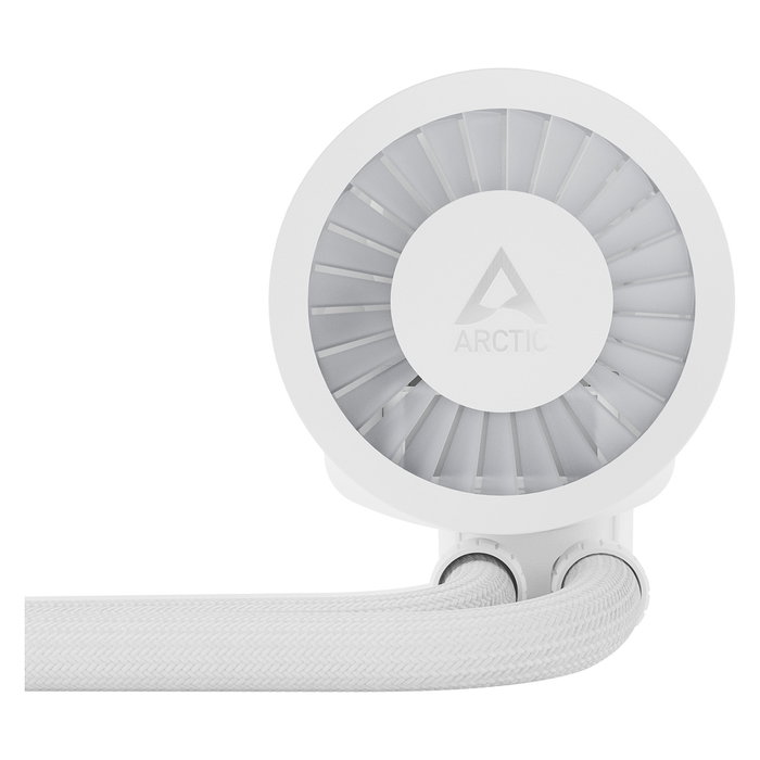 Arctic Liquid Freezer III 280 A-RGB Refrigeración Líquida AIO 280mm, 2 Ventiladores de 140mm Blanco, PWM, Intel LGA1851/1700, AMD AM4/AM5, Sistema de Refrigeración para CPU