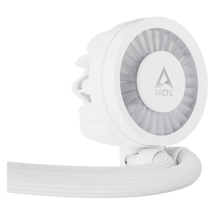 Arctic Liquid Freezer III 280 A-RGB Refrigeración Líquida AIO 280mm, 2 Ventiladores de 140mm Blanco, PWM, Intel LGA1851/1700, AMD AM4/AM5, Sistema de Refrigeración para CPU