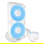 Arctic Liquid Freezer III 280 A-RGB Refrigeración Líquida AIO 280mm, 2 Ventiladores de 140mm Blanco, PWM, Intel LGA1851/1700, AMD AM4/AM5, Sistema de Refrigeración para CPU