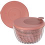 Guzzini Spin&Store Salad Spinner, Mauve red