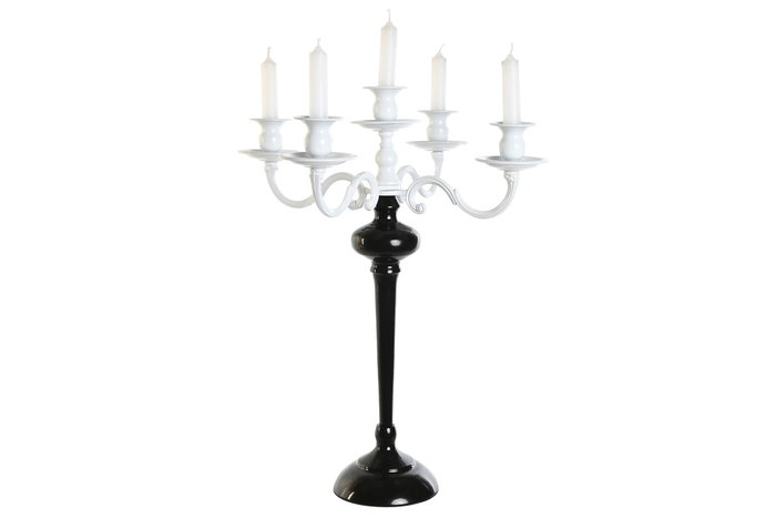 DKD Home Decor Candelabro Moderno Bicolor Metal 45 x 51 x 45 cm DKD Home Decor Candelabro Moderno Bicolor Metal 45 x 51 x 45 cm