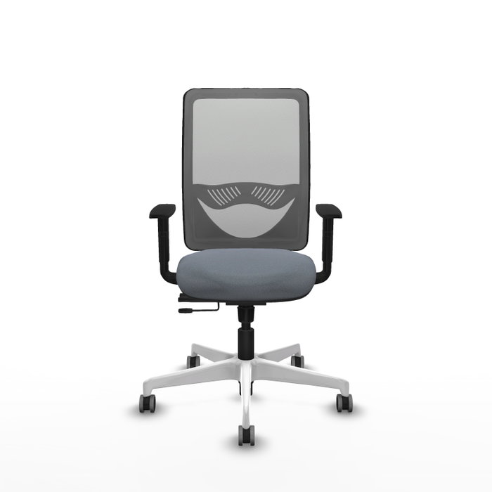 PIQUERAS Y CRESPO Silla de oficina Zulema Gris con mecanismo Sincro/Traslack