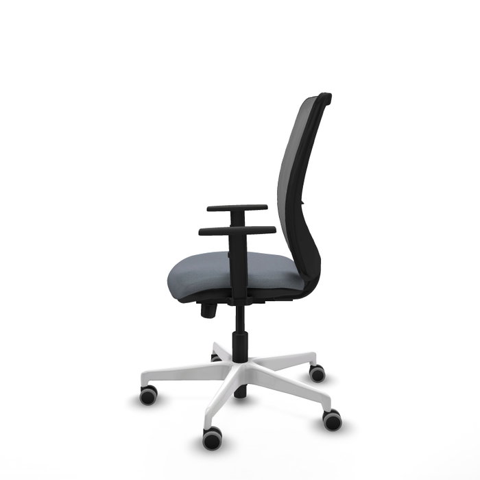 PIQUERAS Y CRESPO Silla de oficina Zulema Gris con mecanismo Sincro/Traslack