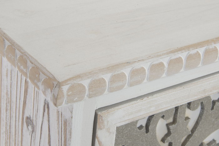 DKD Home Decor Cajonera de Madera con 3 Cajones