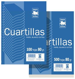Papel 4º Zorrilla 80G 100H Liso (Cuartilla)