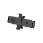 Conector Recto Carril Monofásico Negro HO-PL218000RN