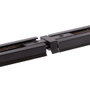 Conector Recto Carril Monofásico Negro