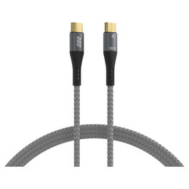 EFB Elektronik Cable USB-C 100W PD 3.0 5A, 2m, Gris/Negro
