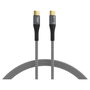 EFB Elektronik Cable USB-C 100W PD 3.0 5A, 2m, Gris/Negro