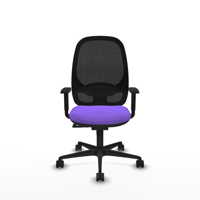 PIQUERAS Y CRESPO Silla de oficina Cilanco Lila y Negro PIQUERAS Y CRESPO Silla de oficina Cilanco Lila y Negro