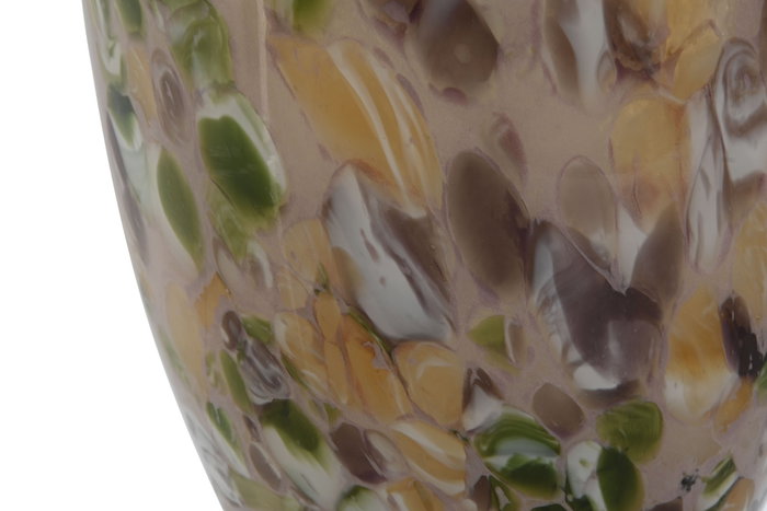 DKD Home Decor Jarrón Moderno Multicolor Cristal 19.5 x 29.7 x 19.5 cm