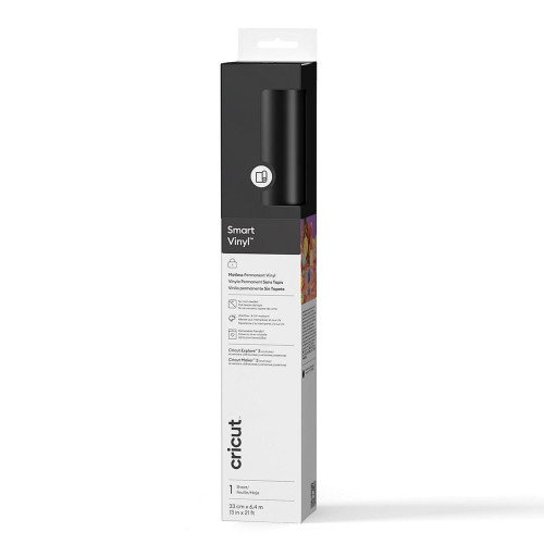Cricut 2011843 Vinilo de Termotransferencia Liso Negro, Rollo 330mm x 6400mm Cricut 2011843 Vinilo de Termotransferencia Liso Negro, Rollo 330mm x 6400mm