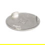 INDAUX Tapa Embellecedora Metal Ø25 Niquelada