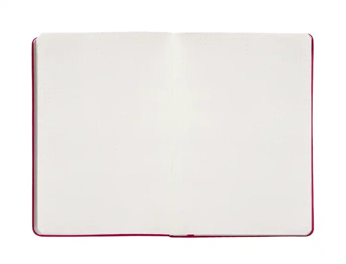 Antartik Cuaderno A4 Tapa Dura Hojas Puntos Burdeos 100 Hojas 80 gr FSC