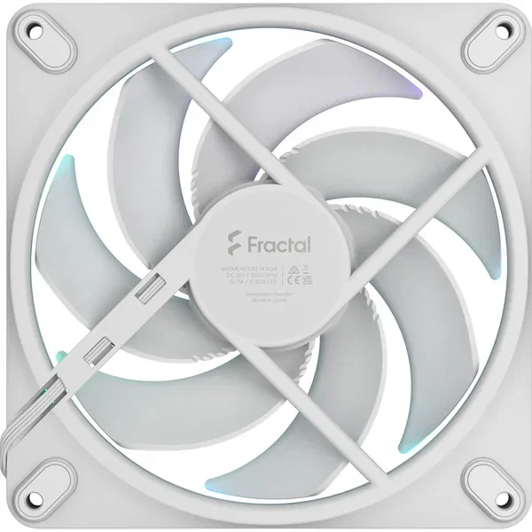 Fractal Design FD-F-MR1-1402 Ventilador PC 140mm, Blanco Fractal Design FD-F-MR1-1402 Ventilador PC 140mm, Blanco