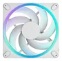 Fractal Design Momentum 14 RGB - Ventilador para PC 140 mm Blanco con LED RGB, PWM, Rodamiento FDB, 1800 RPM, 126.6 m³/h, 28 dB - 1 Pieza
