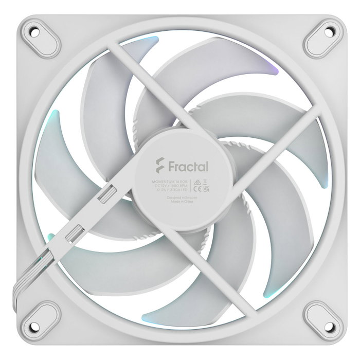 Fractal Design Momentum 14 RGB White FD-F-MR1-1402 Fractal Design Momentum 14 RGB White FD-F-MR1-1402