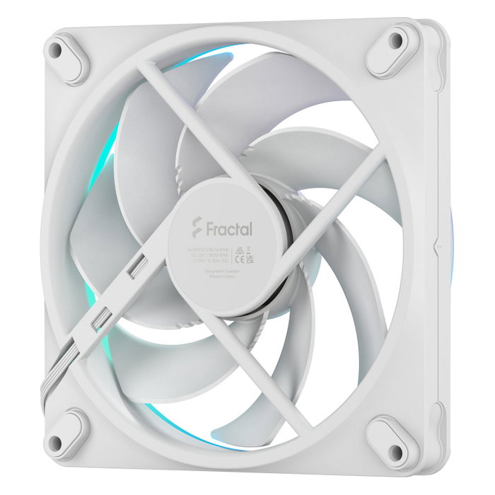 Fractal Design Momentum 14 RGB White FD-F-MR1-1402 Fractal Design Momentum 14 RGB White FD-F-MR1-1402