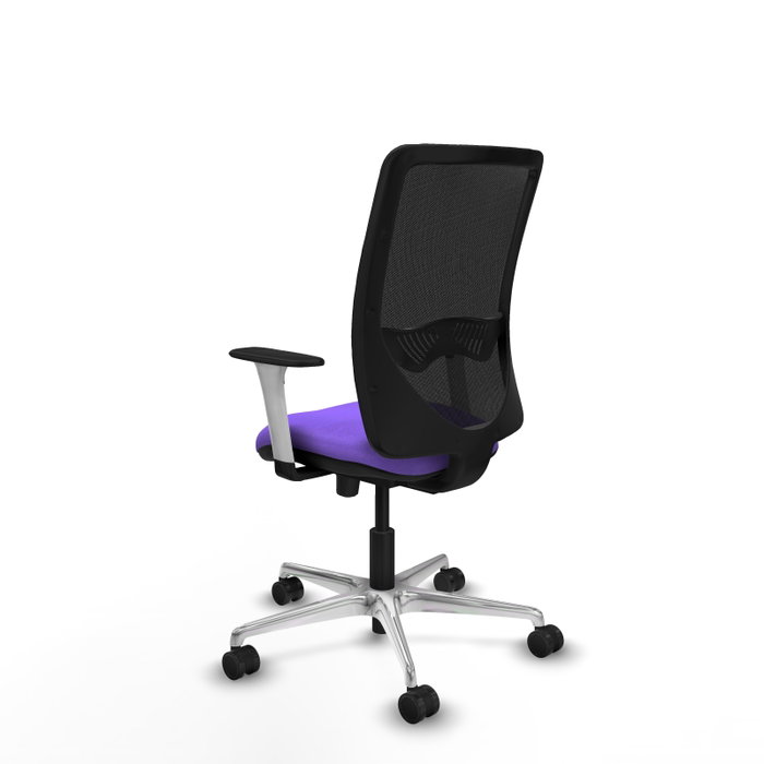 PIQUERAS Y CRESPO Silla de oficina Zulema con mecanismo Sincro/Traslack, Lila y Negro PIQUERAS Y CRESPO Silla de oficina Zulema con mecanismo Sincro/Traslack, Lila y Negro