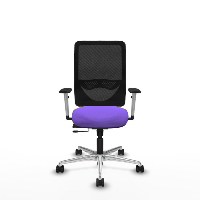 PIQUERAS Y CRESPO Silla de oficina Zulema con mecanismo Sincro/Traslack, Lila y Negro PIQUERAS Y CRESPO Silla de oficina Zulema con mecanismo Sincro/Traslack, Lila y Negro
