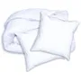 Dodo Pack Cálido Edredón Antiacaros 220x240 cm + 2 Almohadas 60x60 cm Relleno Volupt'air 350gr/m² Blanco DOD3307419675599