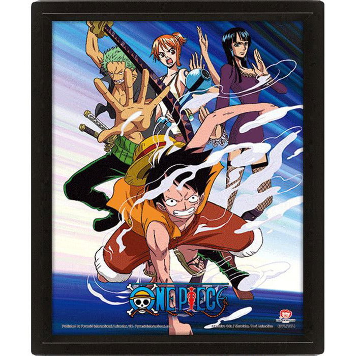 Pyramid International Póster One Piece Efecto 3D Straw Hat Pirates Assault 26 x 20 cm Pyramid International Póster One Piece Efecto 3D Straw Hat Pirates Assault 26 x 20 cm