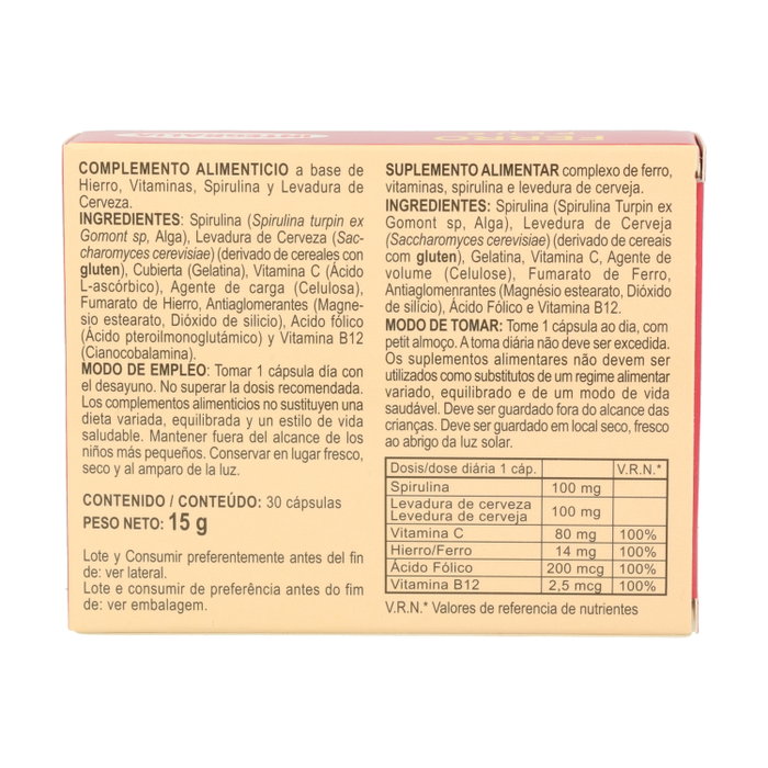 Integralia Hierro Plus 30 cápsulas