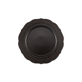 Le Coq Plato de Gres 28 cm, Colección Skalistos, 6 Unidades, Apto para Lavavajillas y Microondas