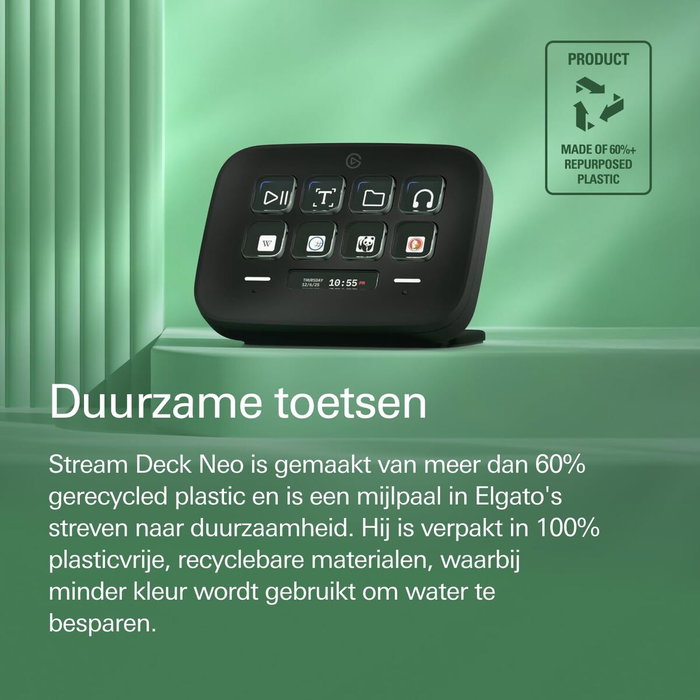 Elgato Stream Deck Neo Negro con 8 botones Elgato Stream Deck Neo Negro con 8 botones