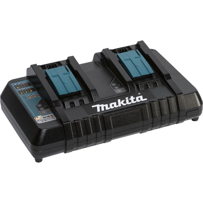 Makita Energy Kit 198091-4 con 4 Baterías BL1860B de 6.0 Ah y Cargador DC18RD en Maletín MAKPAC