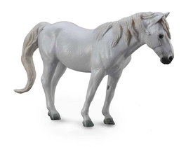 Collecta Caballo Camargue Gris XL 88749 Réplica Miniatura Pintada a Mano Ideal +3 Años