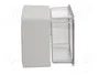 FIBOX SOLID Carcasa Universal Gris de Policarbonato