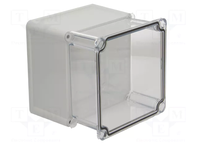 FIBOX SOLID Carcasa Universal Gris de Policarbonato