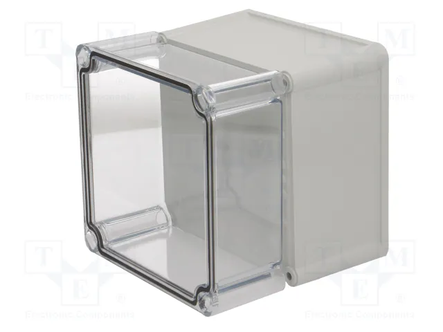 FIBOX SOLID Carcasa Universal Gris de Policarbonato