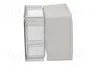 FIBOX SOLID Carcasa Universal Gris de Policarbonato