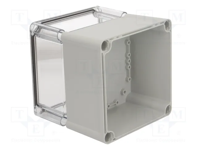 FIBOX SOLID Carcasa Universal Gris de Policarbonato