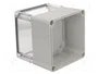 FIBOX SOLID Carcasa Universal Gris de Policarbonato