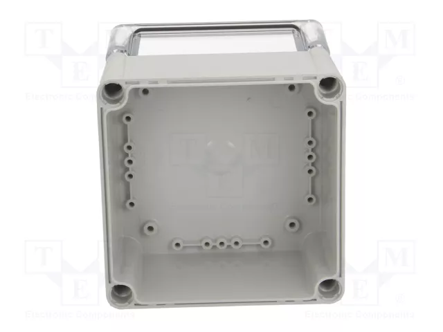 FIBOX SOLID Carcasa Universal Gris de Policarbonato