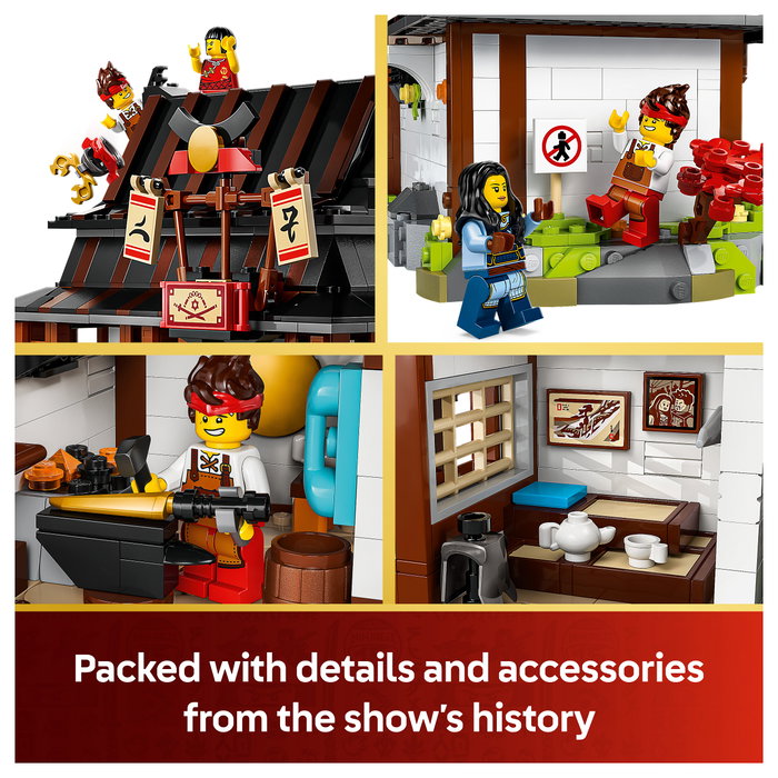 LEGO NINJAGO Herrería Cuatro Armas 15 Aniversario 71858
