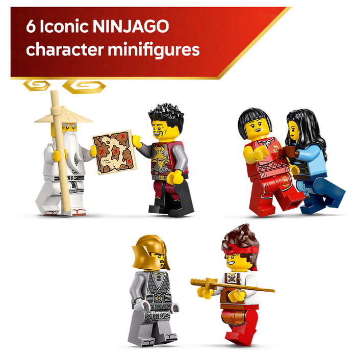LEGO NINJAGO Herrería Cuatro Armas 15 Aniversario 71858