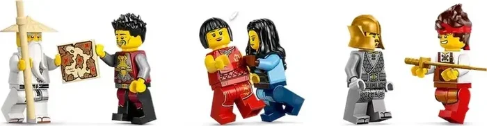 LEGO NINJAGO Herrería Cuatro Armas 15 Aniversario 71858