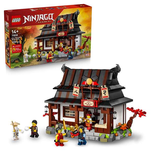 LEGO NINJAGO Herrería Cuatro Armas: 15 Aniversario 71858 LEGO NINJAGO Herrería Cuatro Armas: 15 Aniversario 71858
