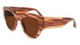 Victoria Beckham VB628S-230 Gafas de sol con cristales marrones